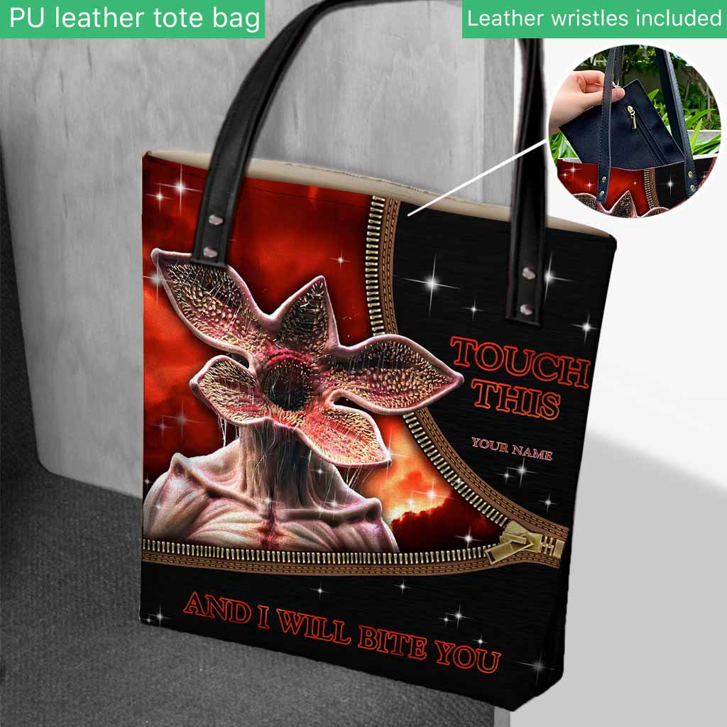 Personalized Stranger Things Tote Bag Custom Name Gift Tote Bag GradoCreations