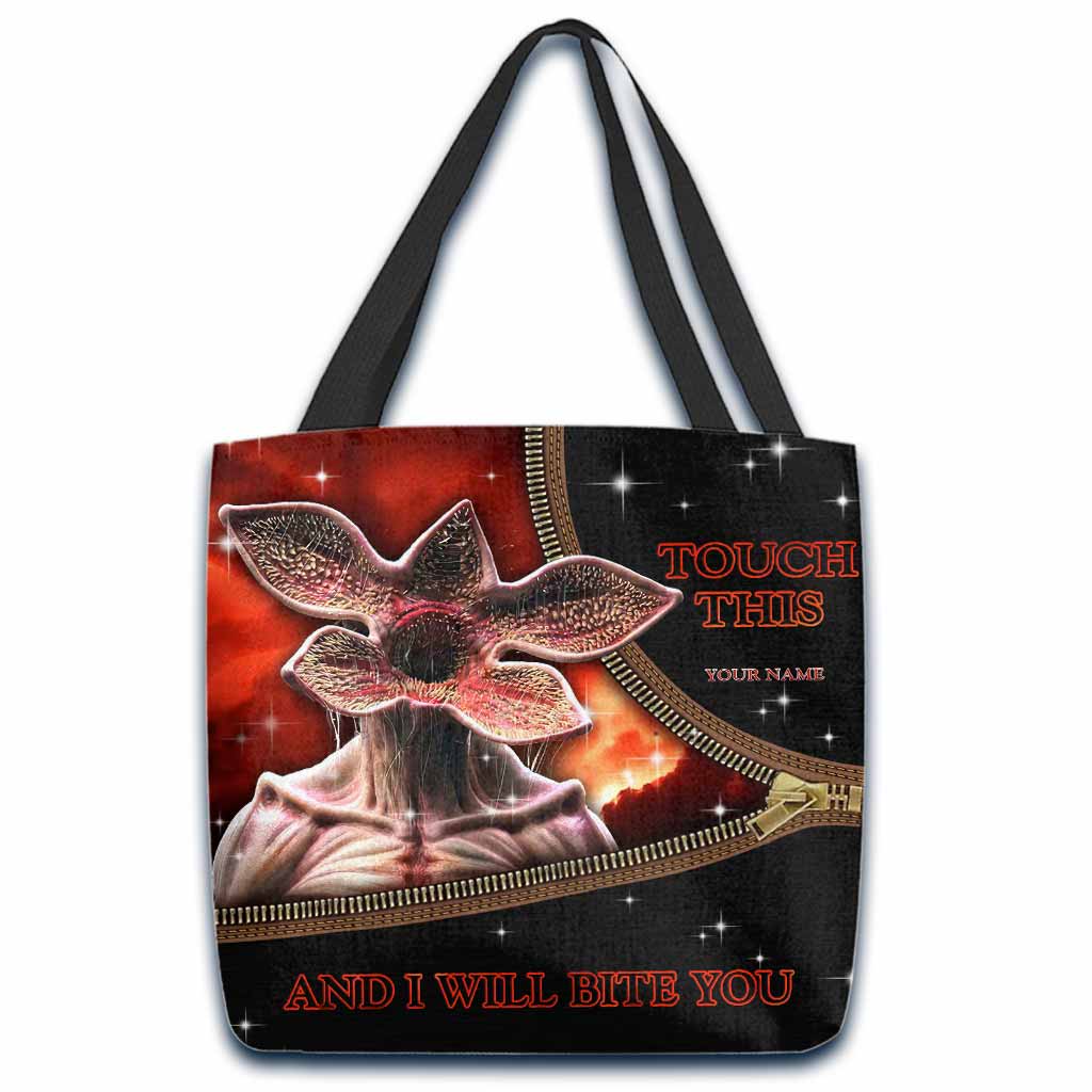 Personalized Stranger Things Tote Bag Custom Name Gift Tote Bag GradoCreations