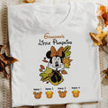 Personalized Grandma T-Shirt & Hoodie with Little Pumpkins Design T-shirt & Hoodie GradoCreations
