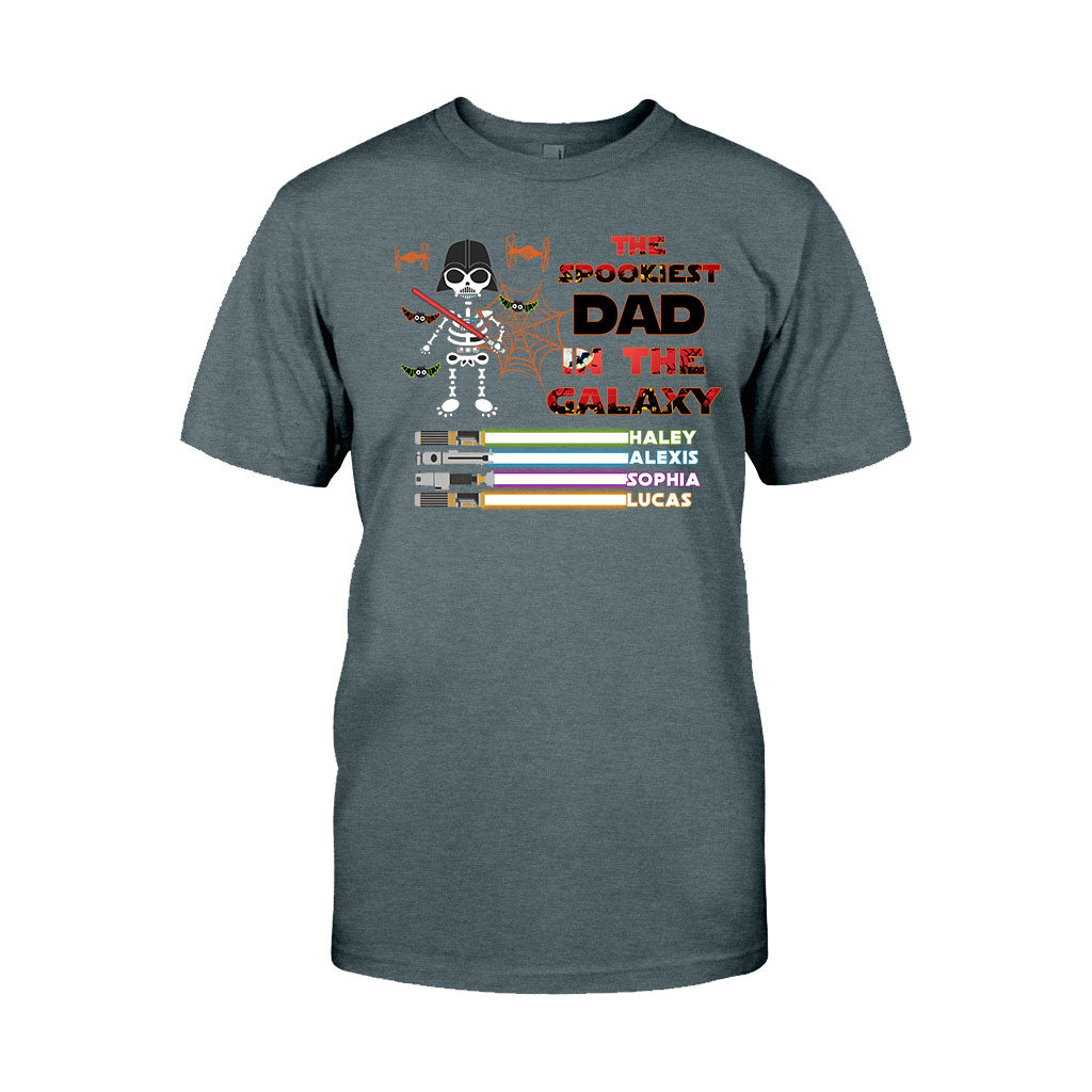 Personalized Halloween T-Shirt & Hoodie for Dad | Spookiest Gift Idea T-shirt & Hoodie GradoCreations