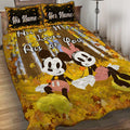 Personalized Mouse Quilt Set All of Me Loves All of You Gift Quilt Set GradoCreations
