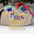 Personalized 50th Anniversary Magic Mouse Ears Ornament Custom Gift Ornament GradoCreations
