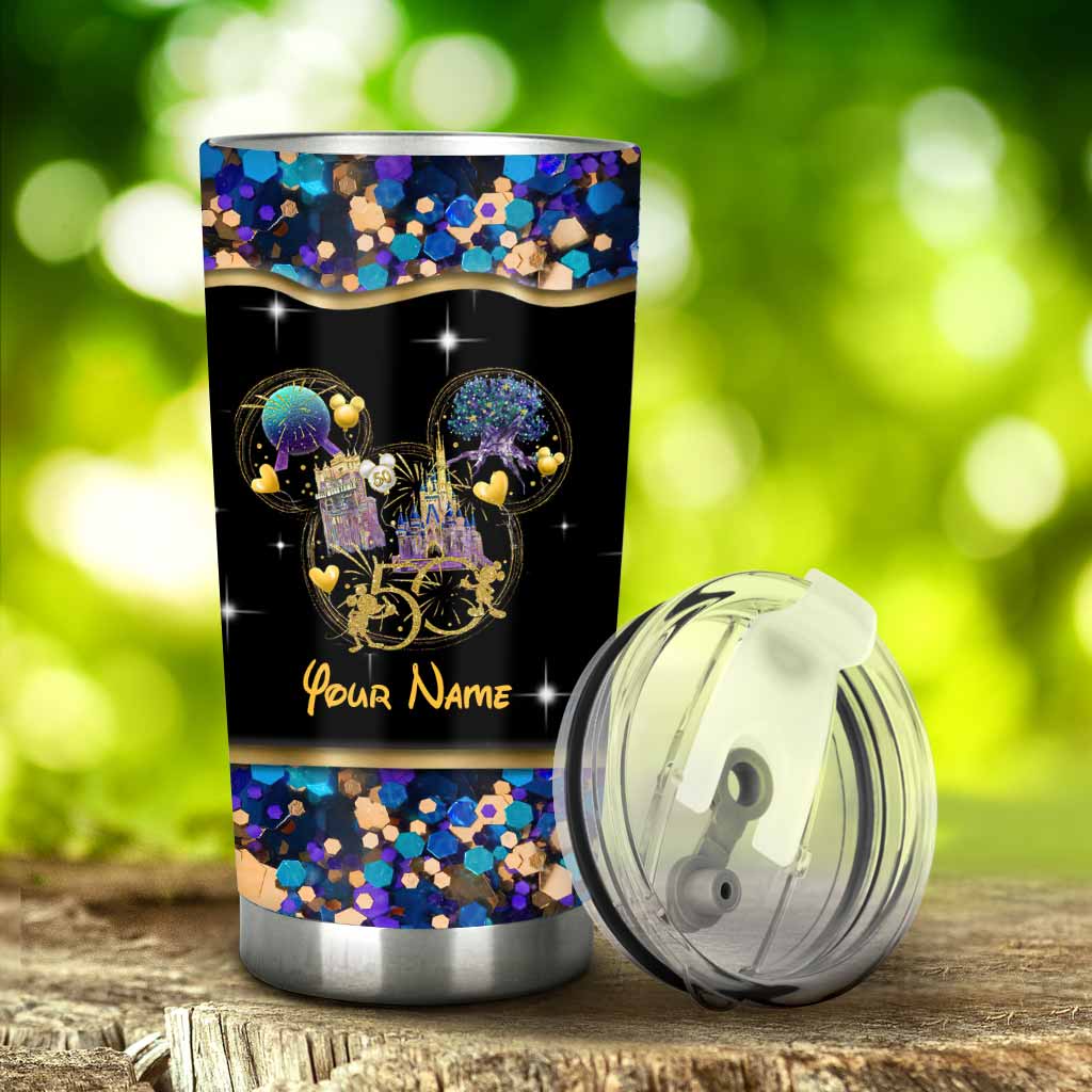 Personalized 50 Years Of Magic Tumbler Custom Name Drinkware Gift Tumbler GradoCreations