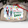 Personalized Mrs Claus Christmas Couple Ornament Custom Gift Ornament GradoCreations