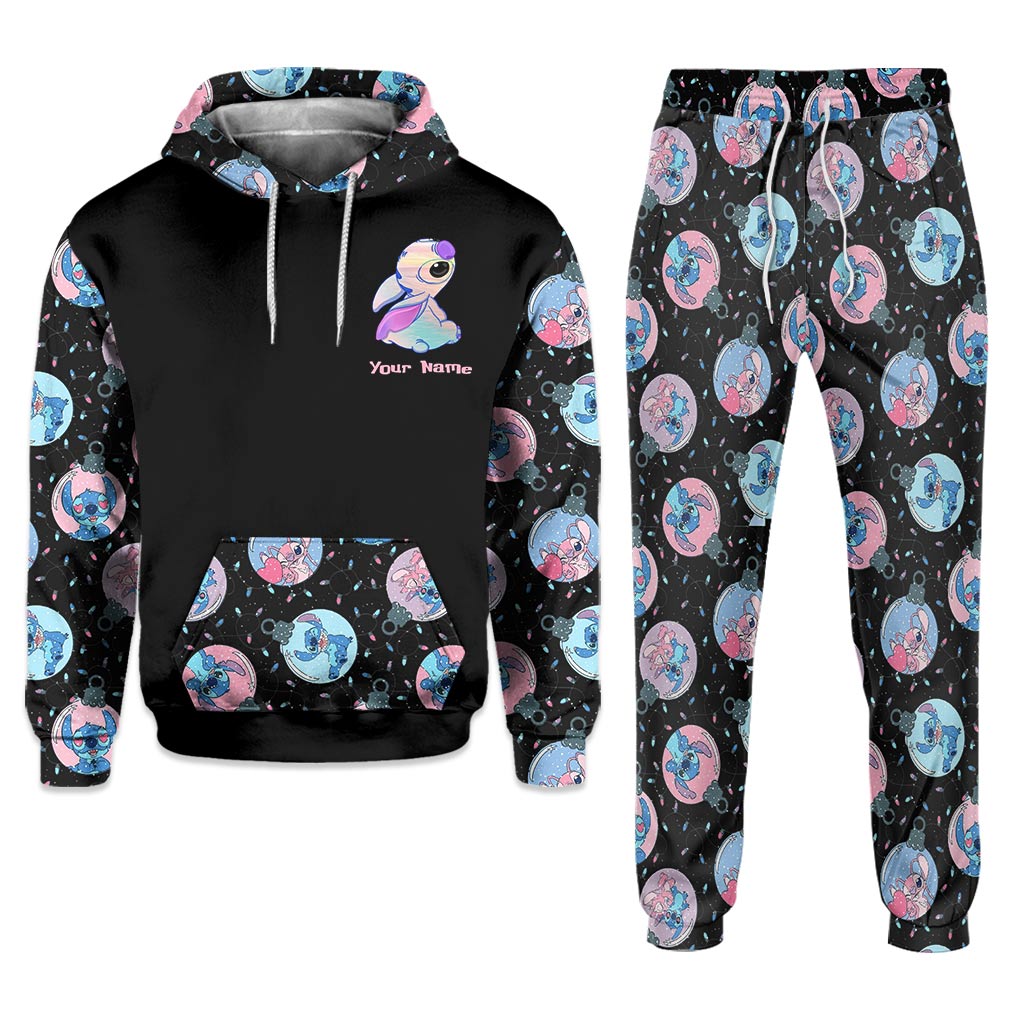 Personalized Christmas Ohana Hoodie & Sweatpants for Family Gift Hoodie & Sweatpants GradoCreations
