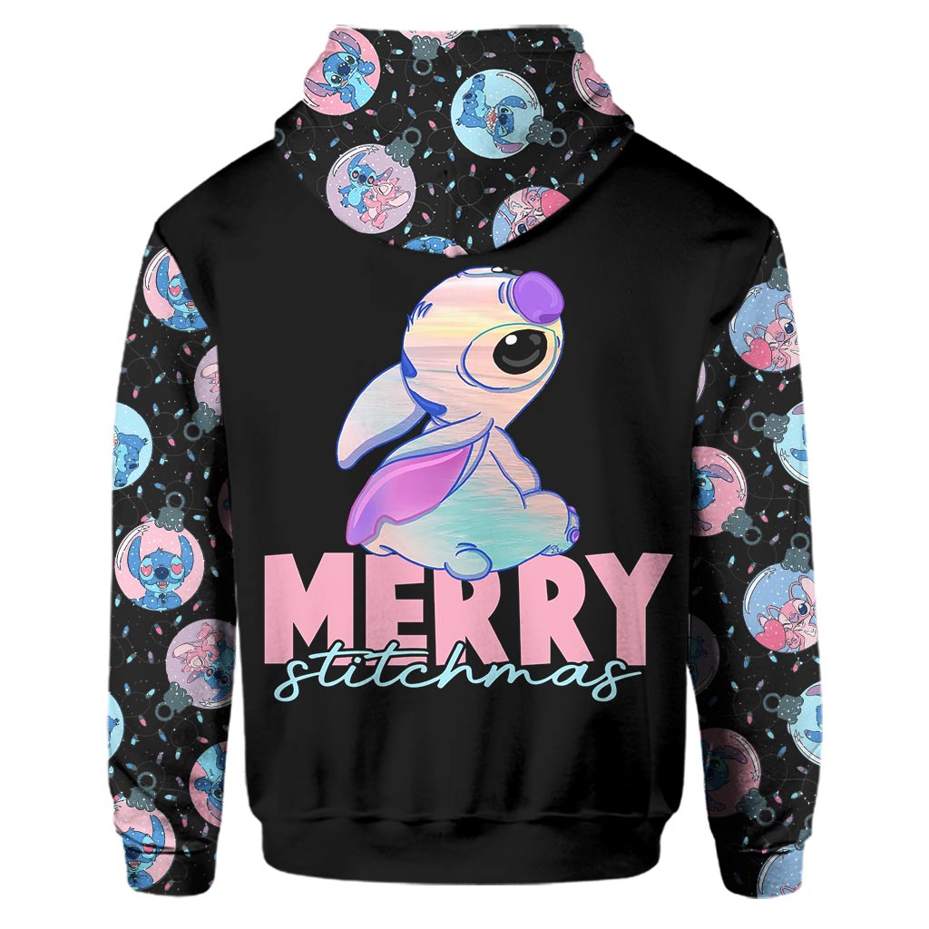Personalized Christmas Ohana Hoodie & Sweatpants for Family Gift Hoodie & Sweatpants GradoCreations