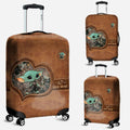 Personalized Force Luggage Cover Custom Name Travel Gift Luggage Cover GradoCreations