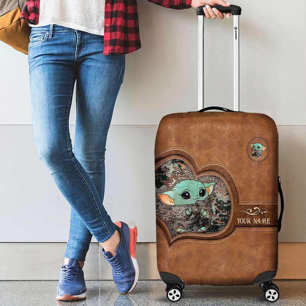 Personalized Force Luggage Cover Custom Name Travel Gift Luggage Cover GradoCreations