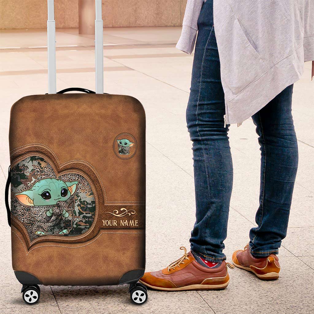 Personalized Force Luggage Cover Custom Name Travel Gift Luggage Cover GradoCreations