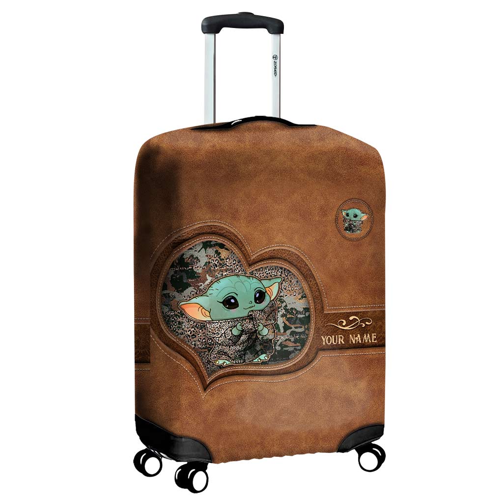 Personalized Force Luggage Cover Custom Name Travel Gift Luggage Cover GradoCreations
