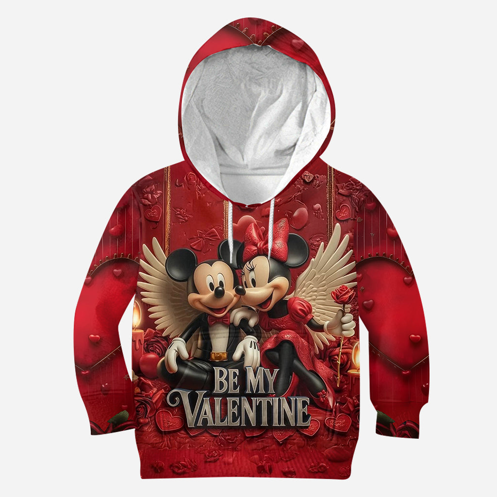 Personalized Valentine Mickey & Minnie All Over Shirt for Couples All Over Shirt GradoCreations