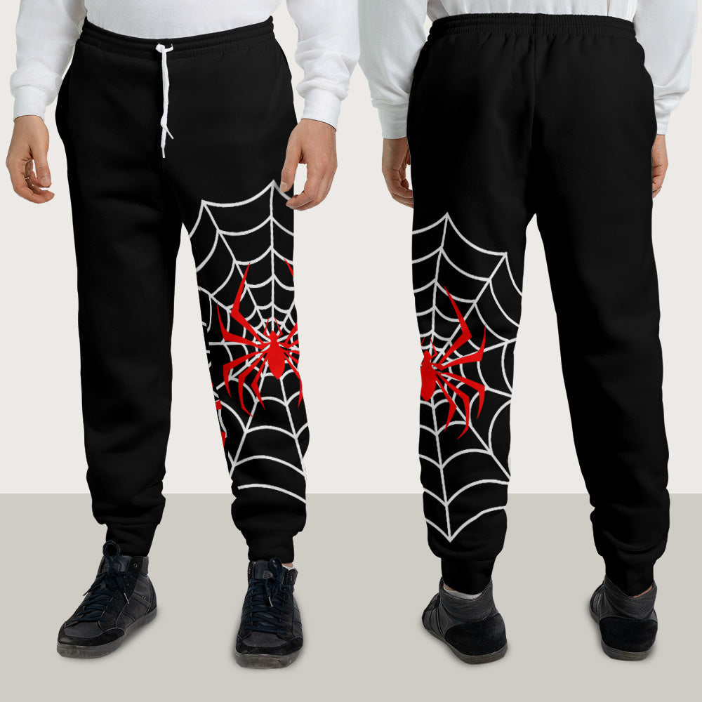 Personalized Spider Web Kids Hoodie & Jogger Pants Set Kid Hoodie & Kid Jogger Sweatpants GradoCreations