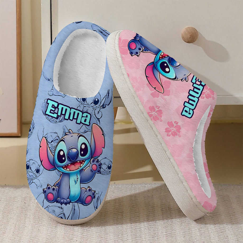 Personalized Ohana Slippers Custom Name Gift for Kids Slippers GradoCreations