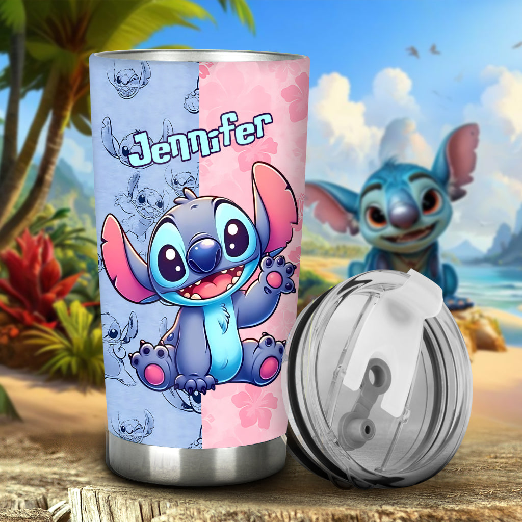 Personalized Ohana Tumbler Custom Name Unique Gift Idea Tumbler GradoCreations