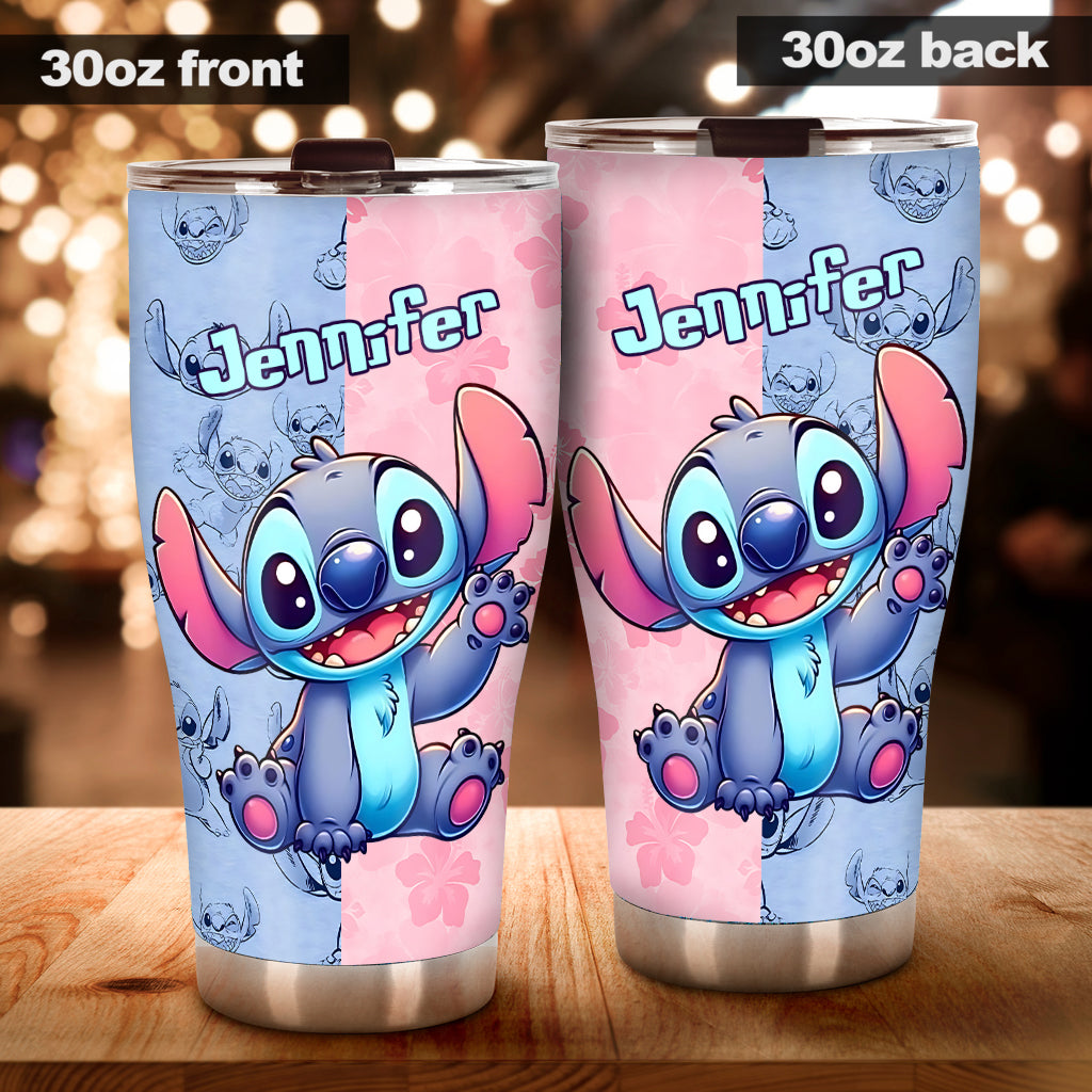 Personalized Ohana Tumbler Custom Name Unique Gift Idea Tumbler GradoCreations