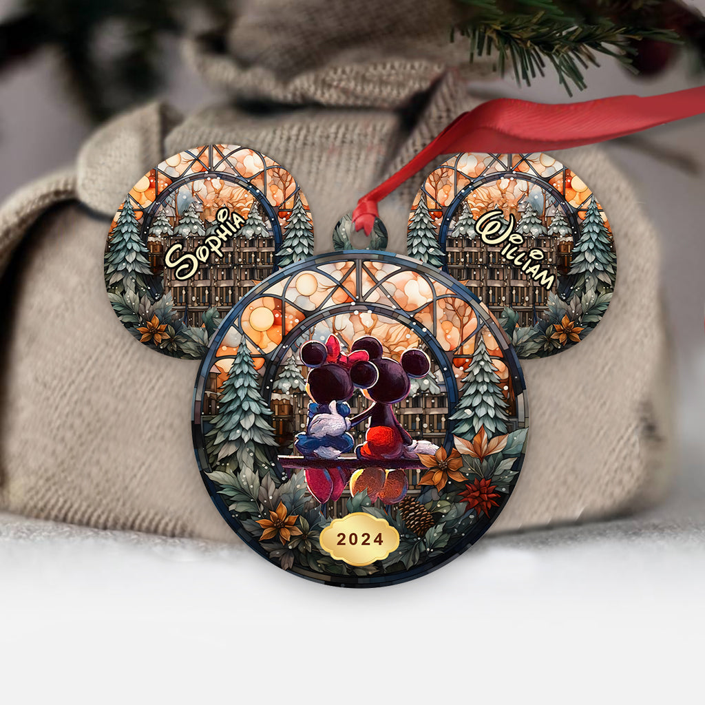 Personalized Mouse Ornament Custom Name Christmas Gift Ornament GradoCreations