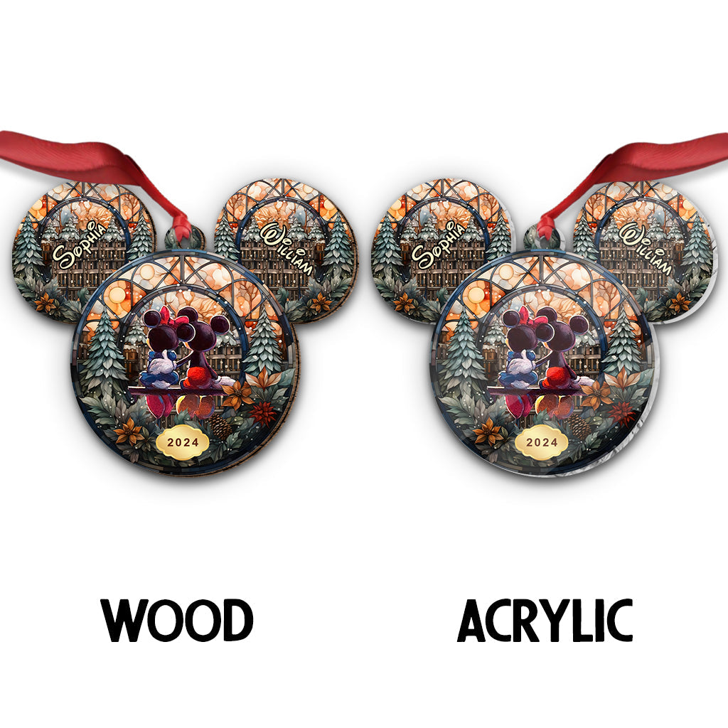 Personalized Mouse Ornament Custom Name Christmas Gift Ornament GradoCreations