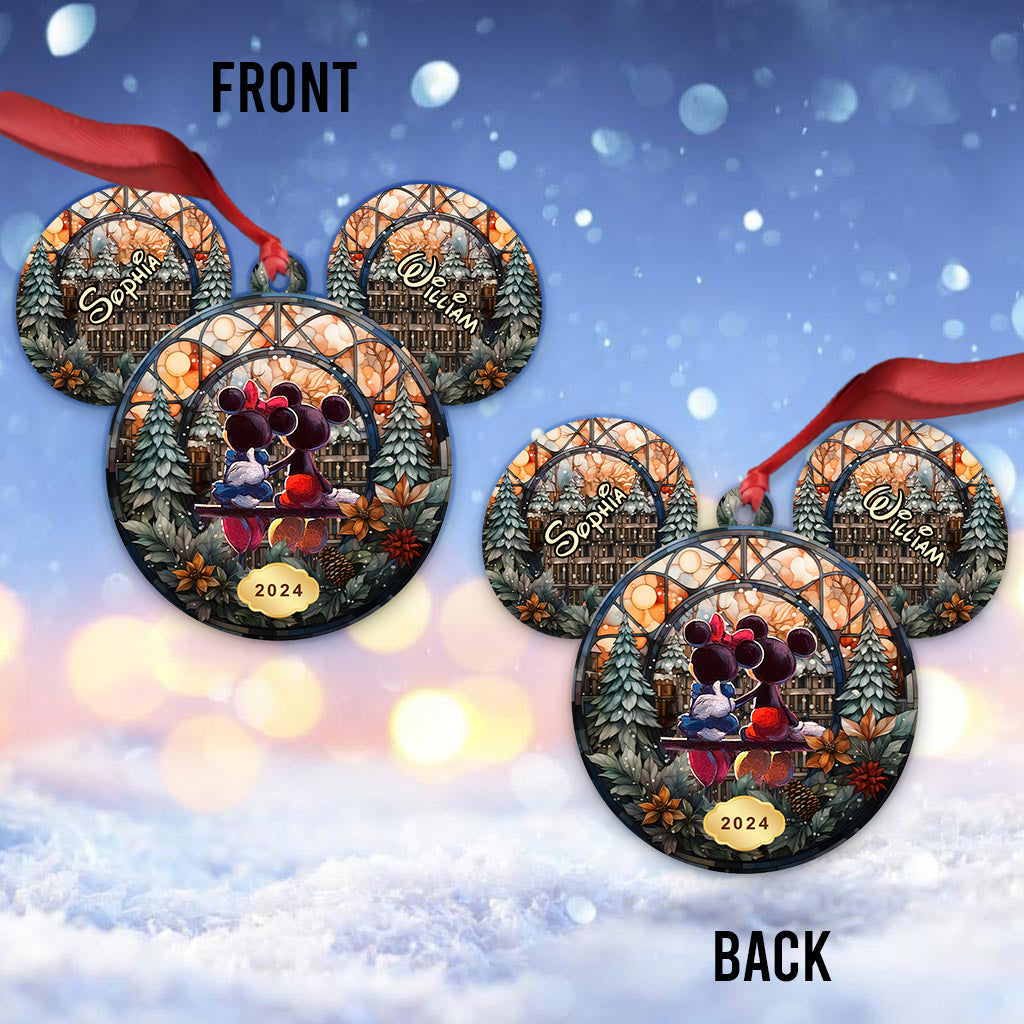 Personalized Mouse Ornament Custom Name Christmas Gift Ornament GradoCreations