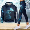 Personalized Hoodie and Leggings Set with Custom Name for Women Hoodie & Leggings GradoCreations