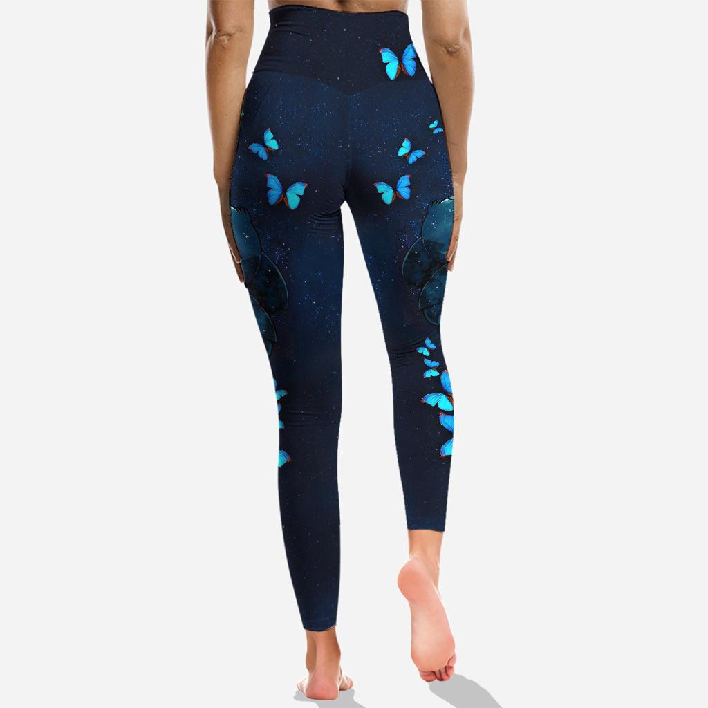 Personalized Hoodie and Leggings Set with Custom Name for Women Hoodie & Leggings GradoCreations