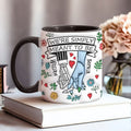Personalized Accent Mug Customized Couple Gift Meant to Be Accent Mug GradoCreations