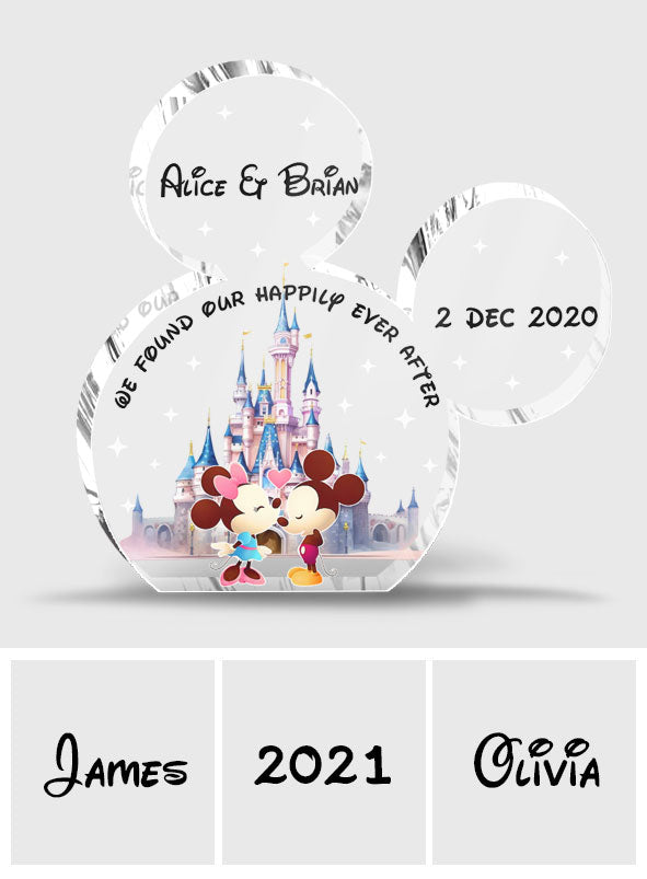 Personalized Mouse Shaped Acrylic Plaque Custom Name Gift Custom Shaped Acrylic Plaque GradoCreations