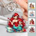 Personalized Mom & Daughter Keychain Custom Name Gift for Mother's Day Keychain GradoCreations