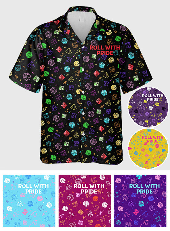 Personalized RPG Hawaiian Shirt with Pride Design for Players Hawaiian Shirt GradoCreations