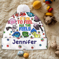 Personalized Beanie Hat Custom Name Gift for Kids & Teens Beanie Hat GradoCreations