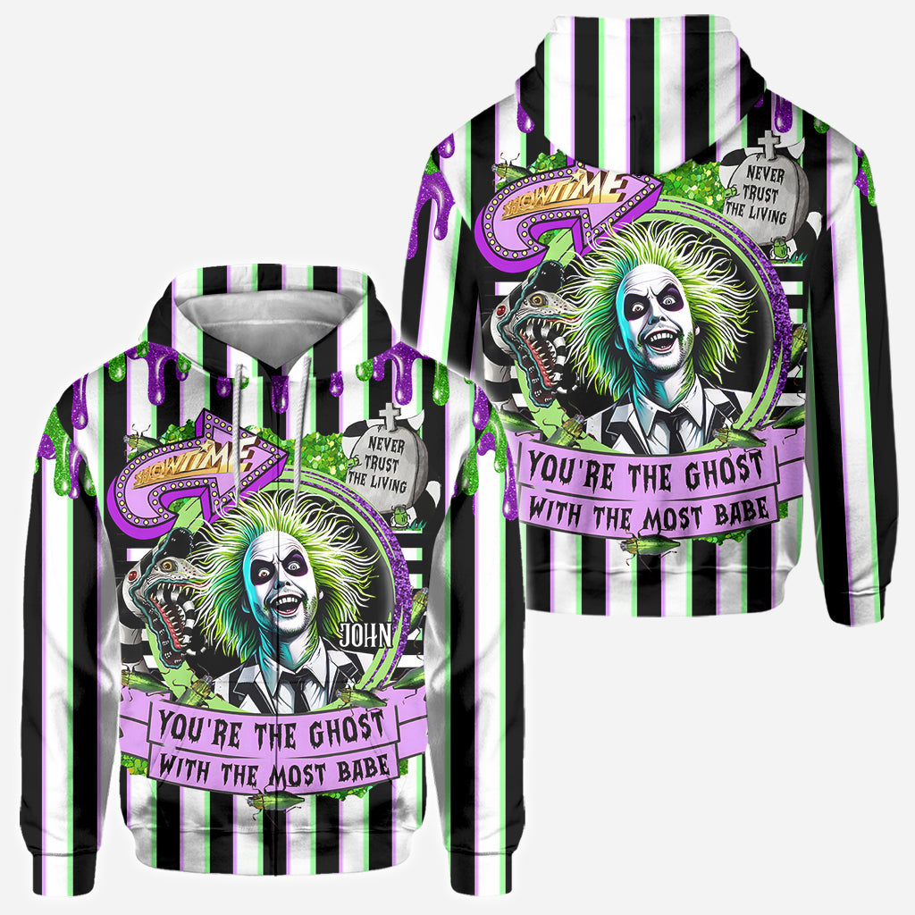 Personalized All Over Shirt You're The Ghost With The Most All Over Shirt GradoCreations