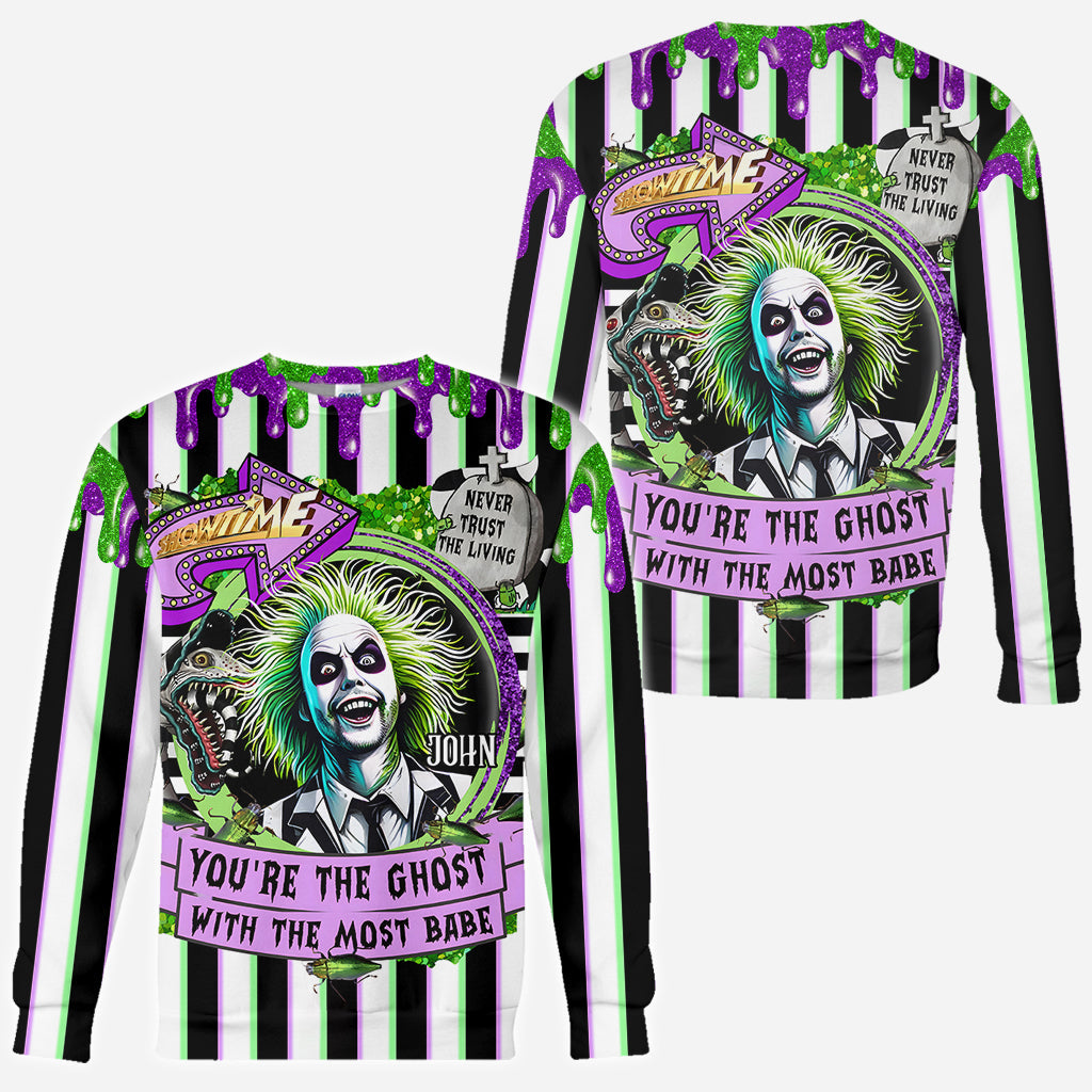 Personalized All Over Shirt You're The Ghost With The Most All Over Shirt GradoCreations