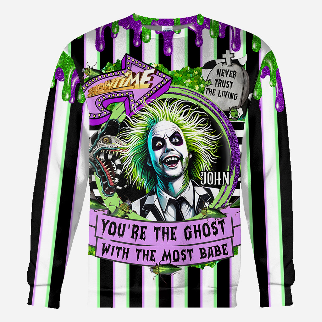 Personalized All Over Shirt You're The Ghost With The Most All Over Shirt GradoCreations