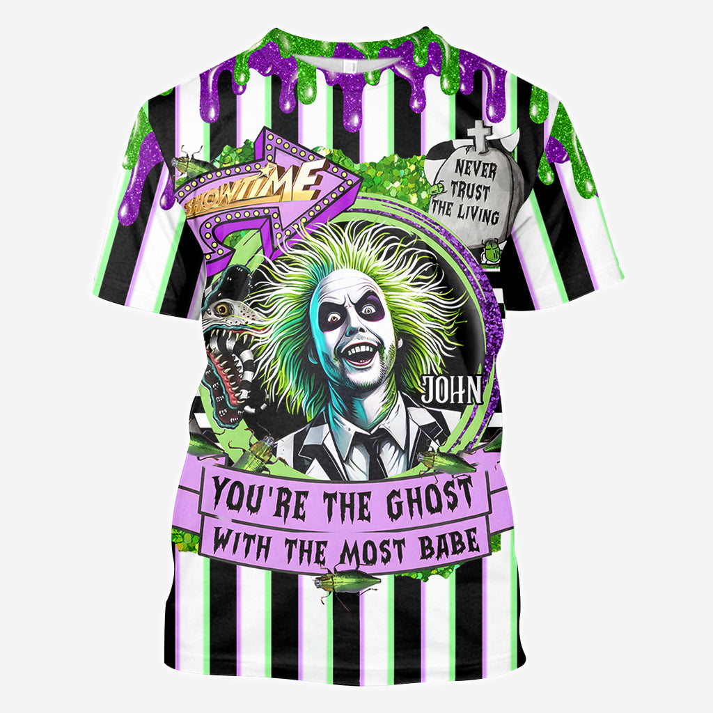 Personalized All Over Shirt You're The Ghost With The Most All Over Shirt GradoCreations