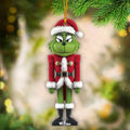 Personalized Grinch Christmas Ornament Custom Name Gift Ornament GradoCreations