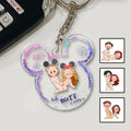 Personalized Transparent Mouse Ears Keychain Custom Gift One-sided Keychain GradoCreations