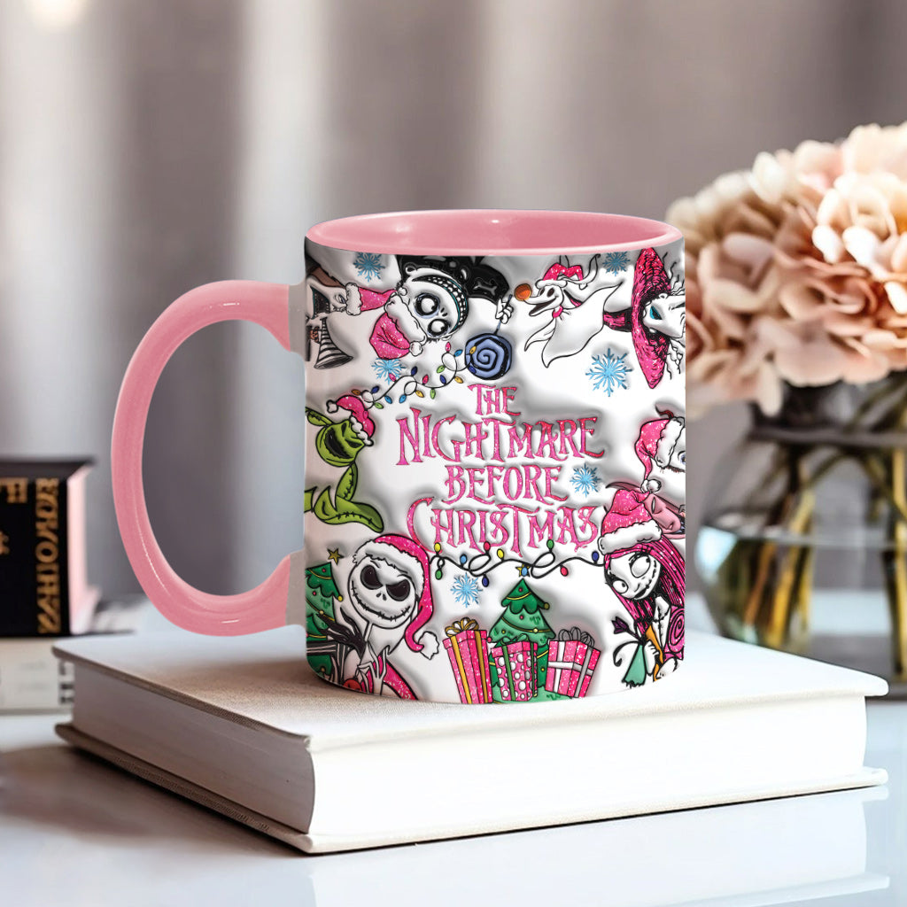 Personalized Nightmare Before Christmas Accent Mug Gift Accent Mug GradoCreations