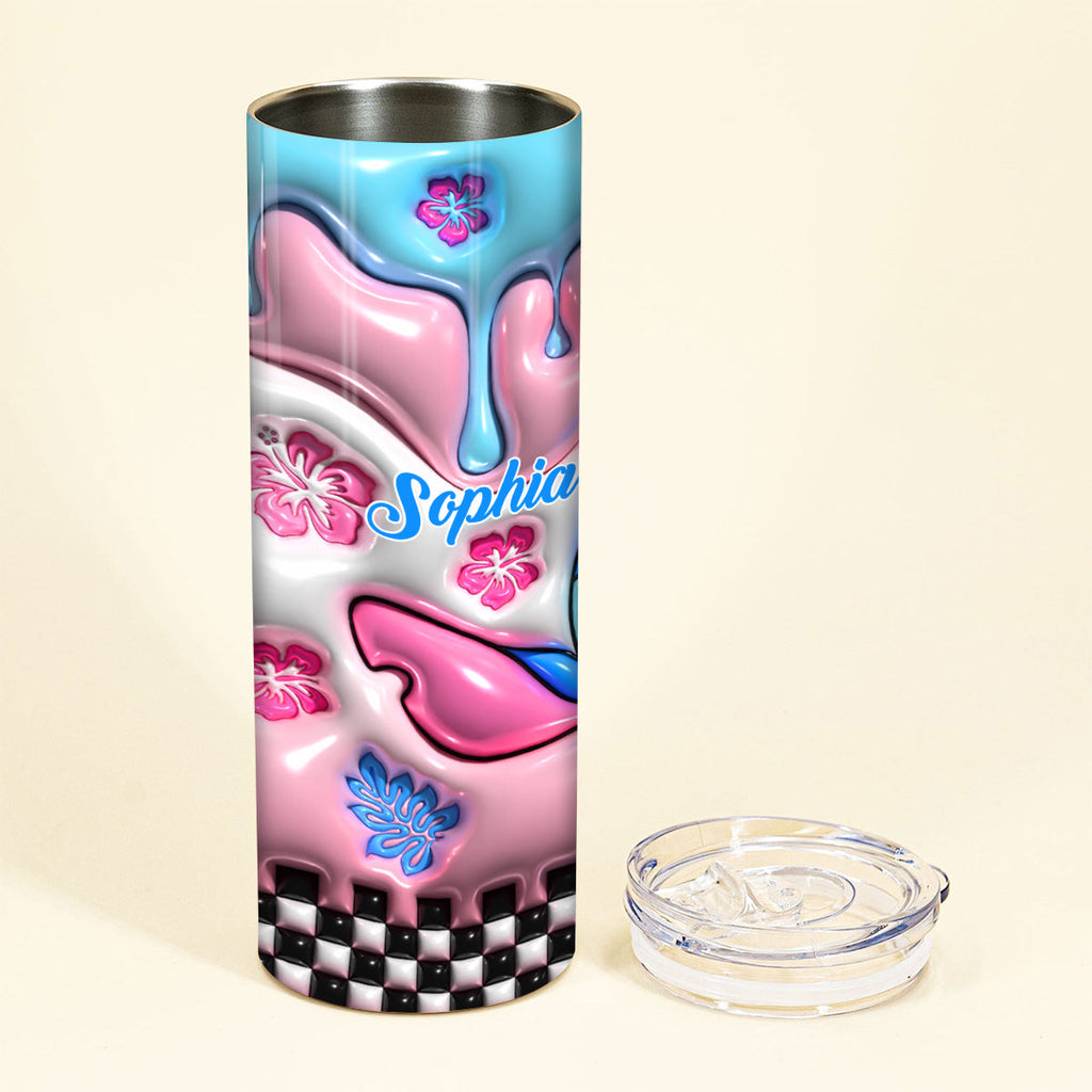 Personalized Ohana Skinny Tumbler Custom Name Gift for Family Skinny Tumbler GradoCreations