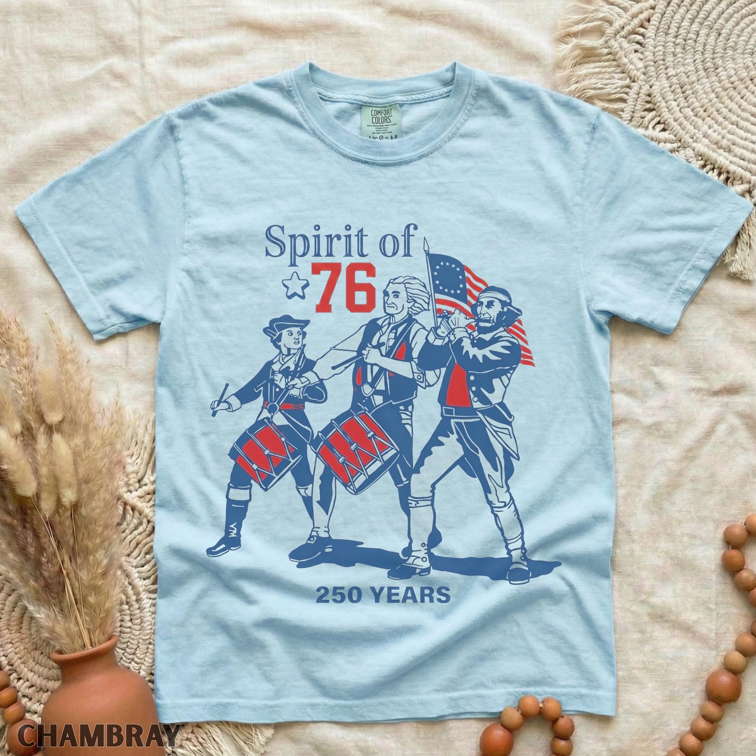 Personalized Vintage USA 250 Anniversary Comfort Shirt Comfort Shirt FIX GradoCreations