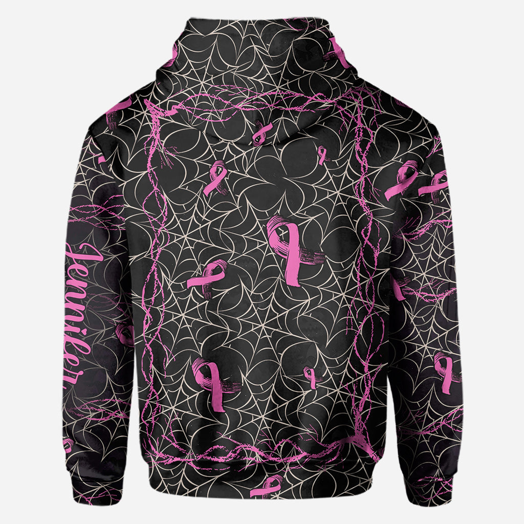 Personalized Breast Cancer Awareness All Over Shirt for Halloween All Over Shirt GradoCreations