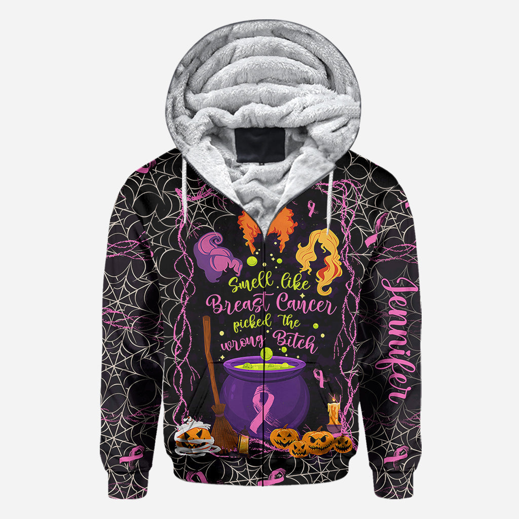Personalized Breast Cancer Awareness All Over Shirt for Halloween All Over Shirt GradoCreations