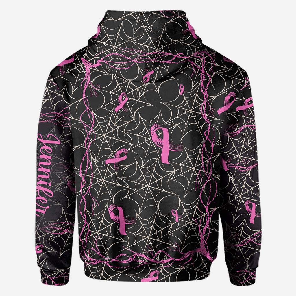 Personalized Breast Cancer Awareness All Over Shirt for Halloween All Over Shirt GradoCreations