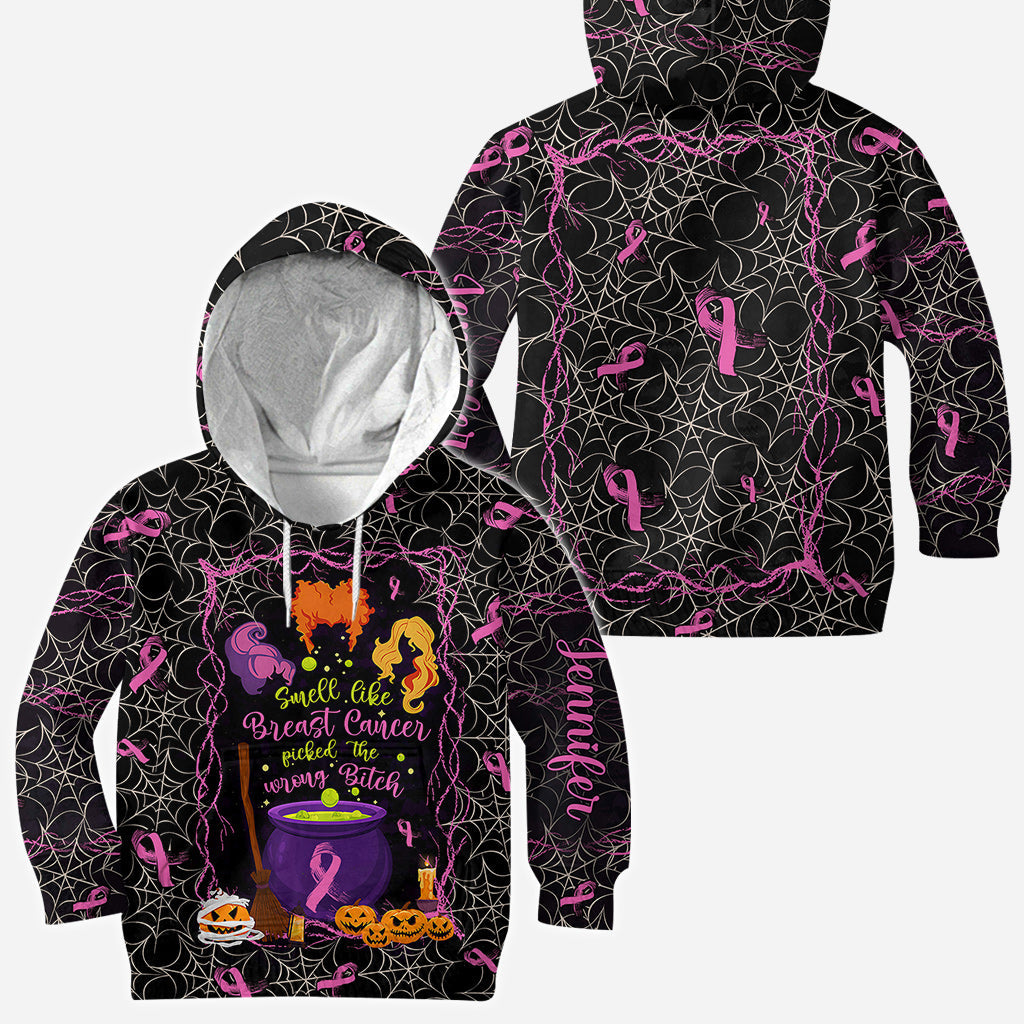 Personalized Breast Cancer Awareness All Over Shirt for Halloween All Over Shirt GradoCreations