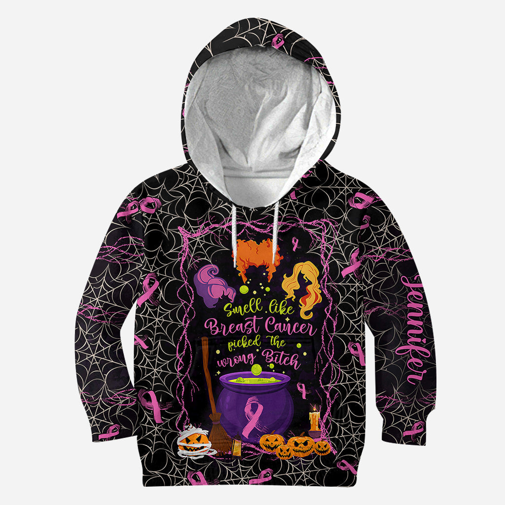 Personalized Breast Cancer Awareness All Over Shirt for Halloween All Over Shirt GradoCreations