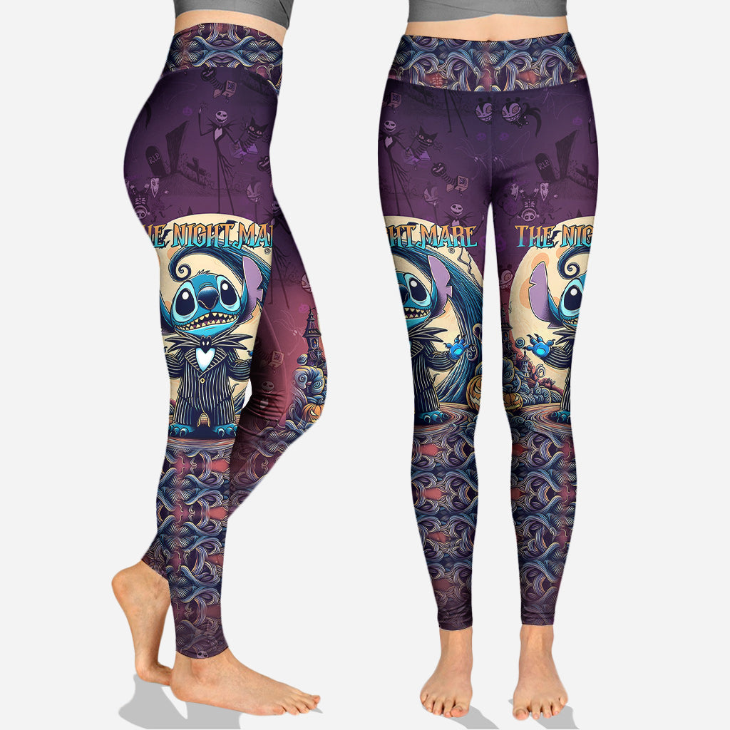 Personalized Nightmare Ohana Hoodie and Leggings Set for Halloween Gift Hoodie & Leggings GradoCreations