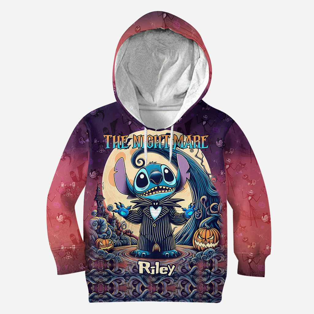 Personalized Nightmare Ohana Hoodie and Leggings Set for Halloween Gift Hoodie & Leggings GradoCreations
