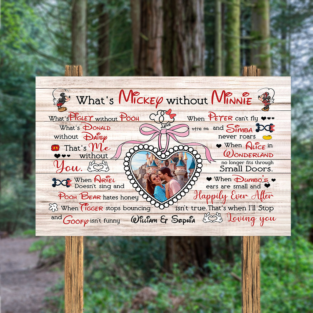 Personalized Rectangle Wood Sign Custom Photo Gift for Couples Rectangle Wood Sign GradoCreations