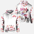 Personalized All-Over Print LGBT Support T-Shirt and Hoodie for Couple Gift All Over Shirt GradoCreations
