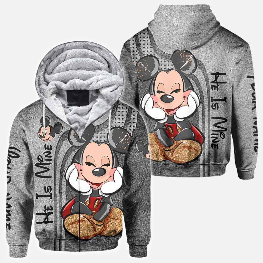 Personalized LGBT Couple Hoodie Custom Name All Over Sweatshirt All Over Shirt GradoCreations