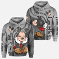 Personalized LGBT Couple Hoodie Custom Name All Over Sweatshirt All Over Shirt GradoCreations