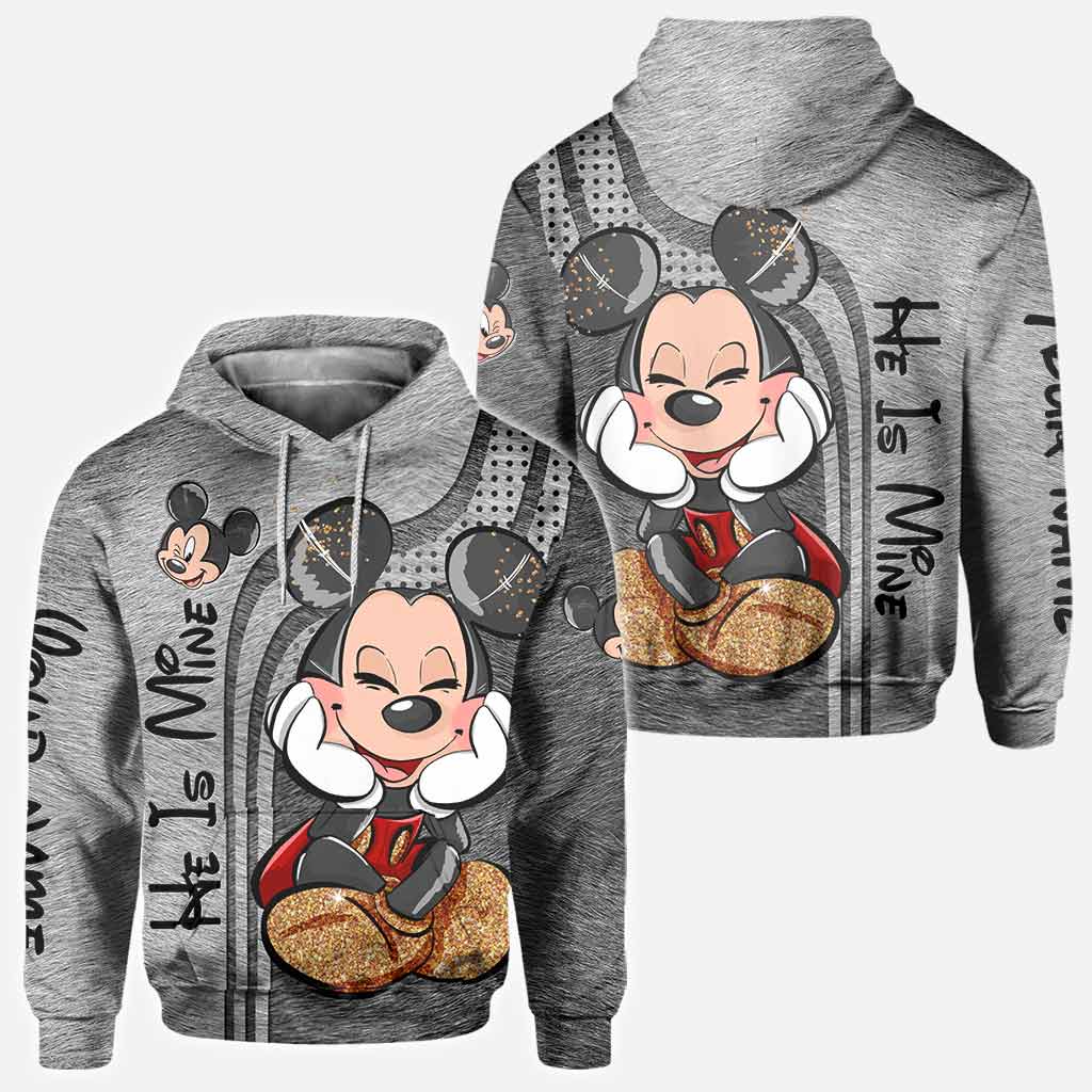 Personalized LGBT Couple Hoodie Custom Name All Over Sweatshirt All Over Shirt GradoCreations